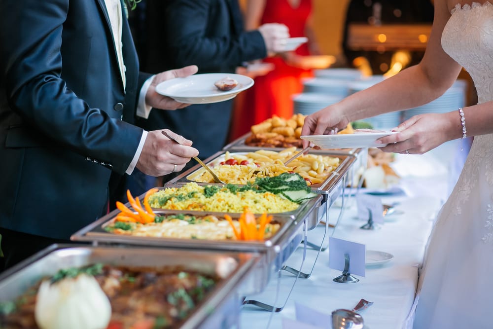 Best Tips for A wedding on a Budget: do the catering