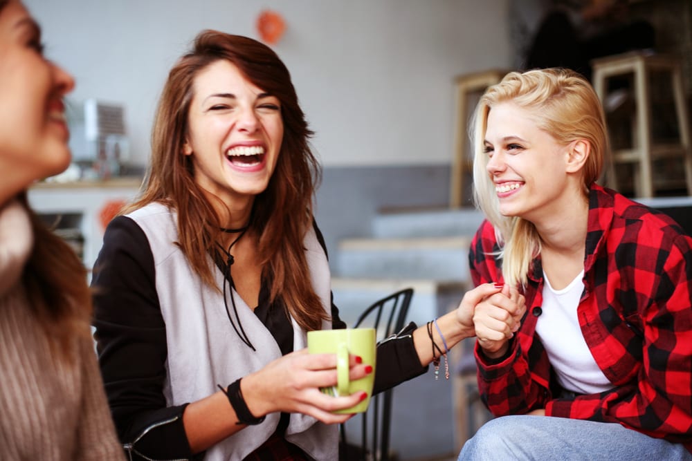 Why Laughing Out Loud is Best For You: laughter relaxes and eases muscle tension