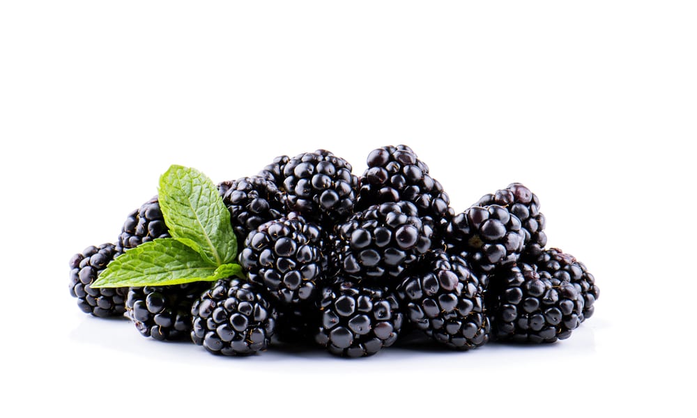 Low Sugar Fruits - blackberries