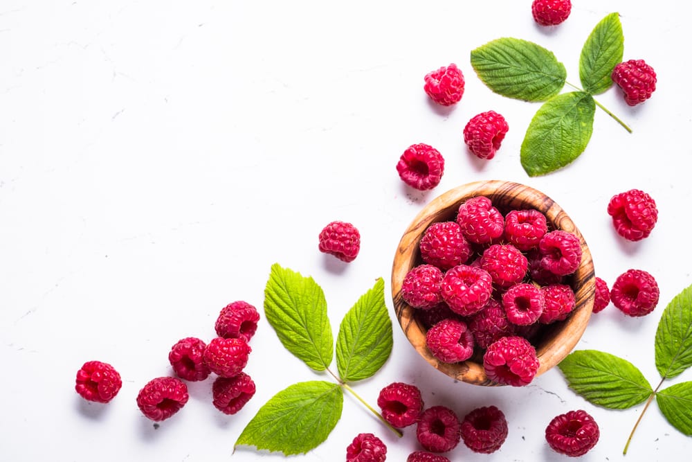 Low Sugar Fruits - raspberries