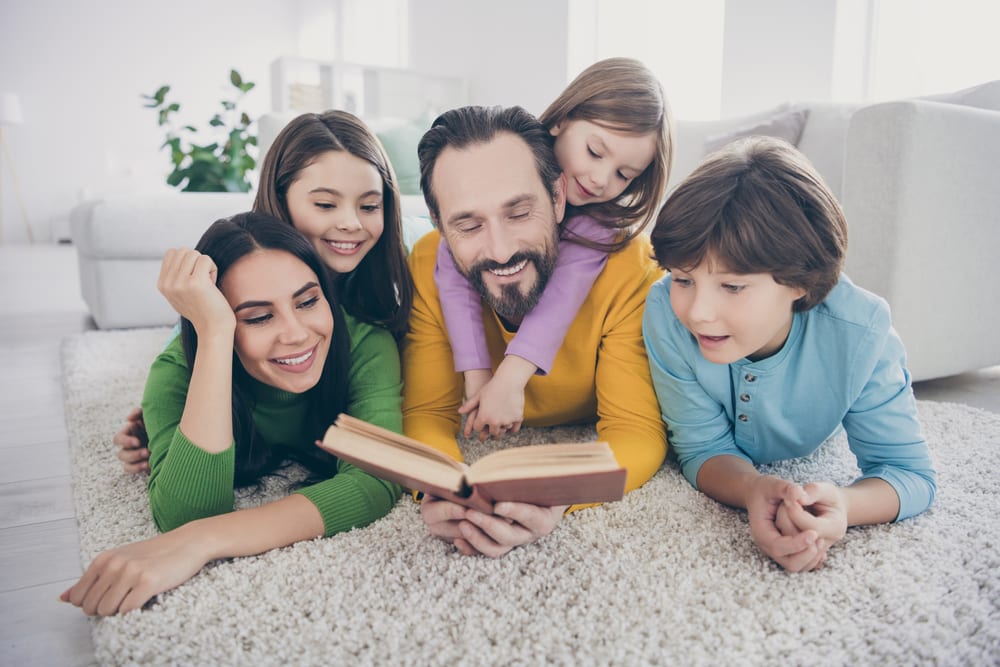 Tips for Better Family Time - Pick some books to read