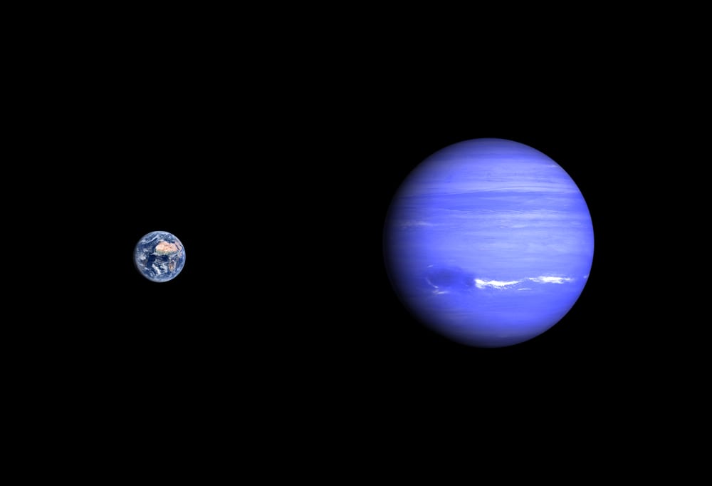 Neptune is bigger than the Earth