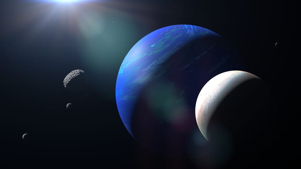 Triton is Neptunes largest moon