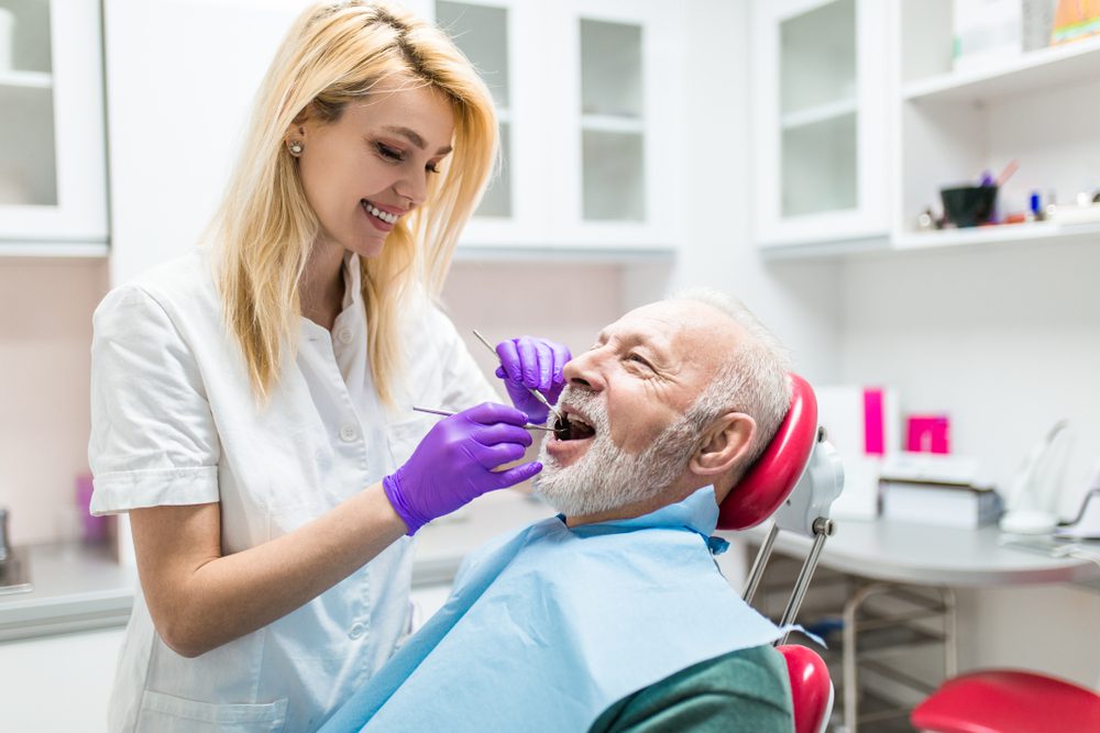 Healthy habits for seniors - dentist visits every 6 months